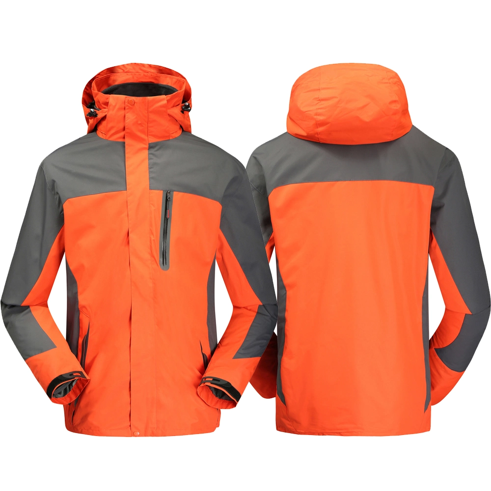 Outdoor Clothing Mountain Jacket Multifunctional Anti-Abrasion Waterproof Mens Stand Sportswear Casual